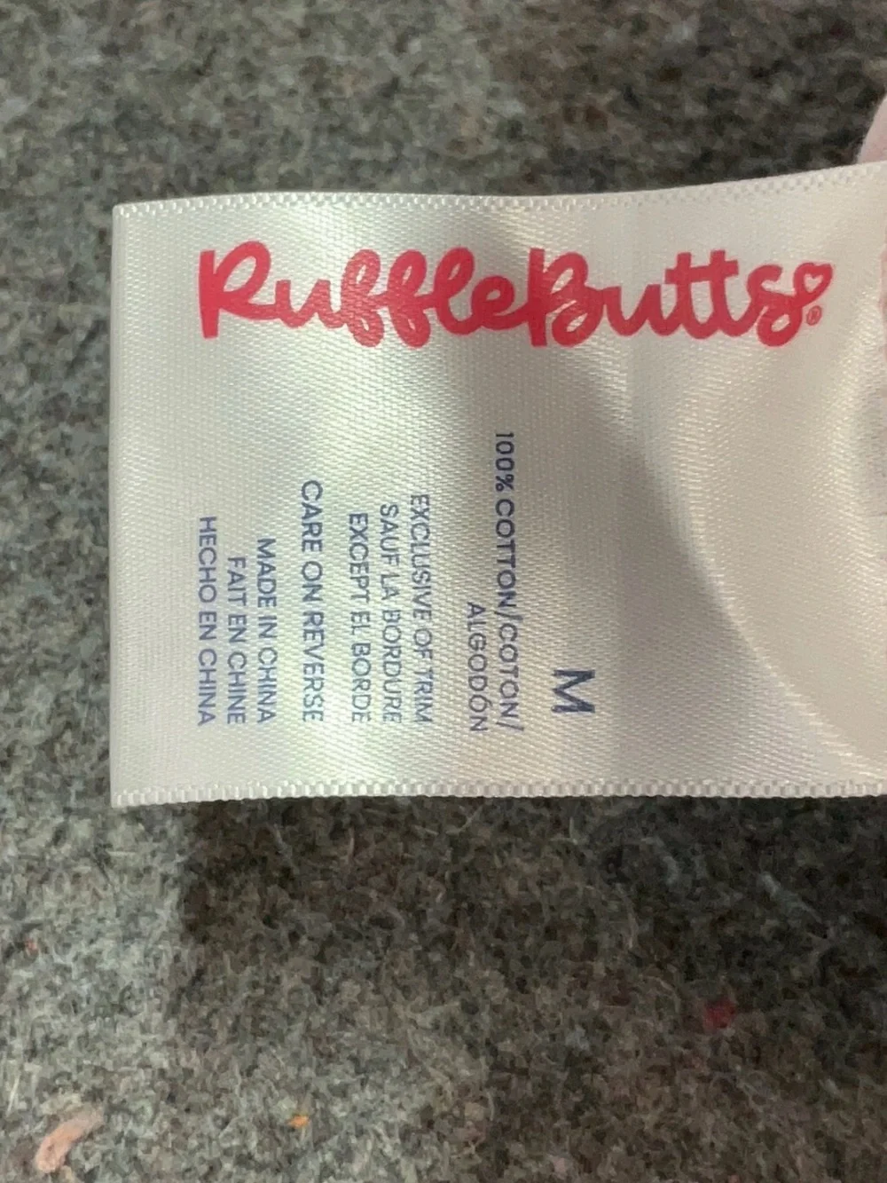 Ruffle Butts soft pink
